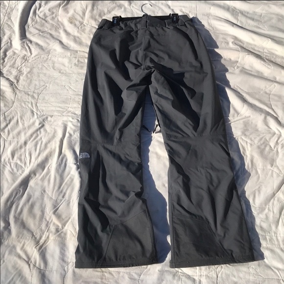 The North Face HYVENT charcoal gray snow pants - Picture 5 of 11
